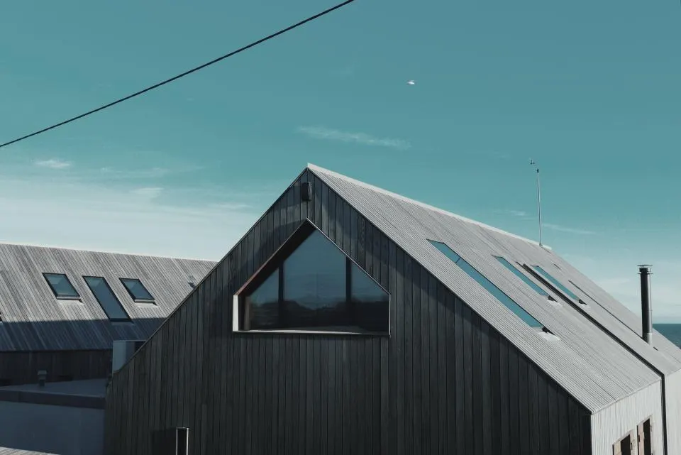 Completed roofing project